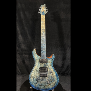 NO.10 Pyro-RS Solid one piece Golden Camphor Burls（Denim Blue）