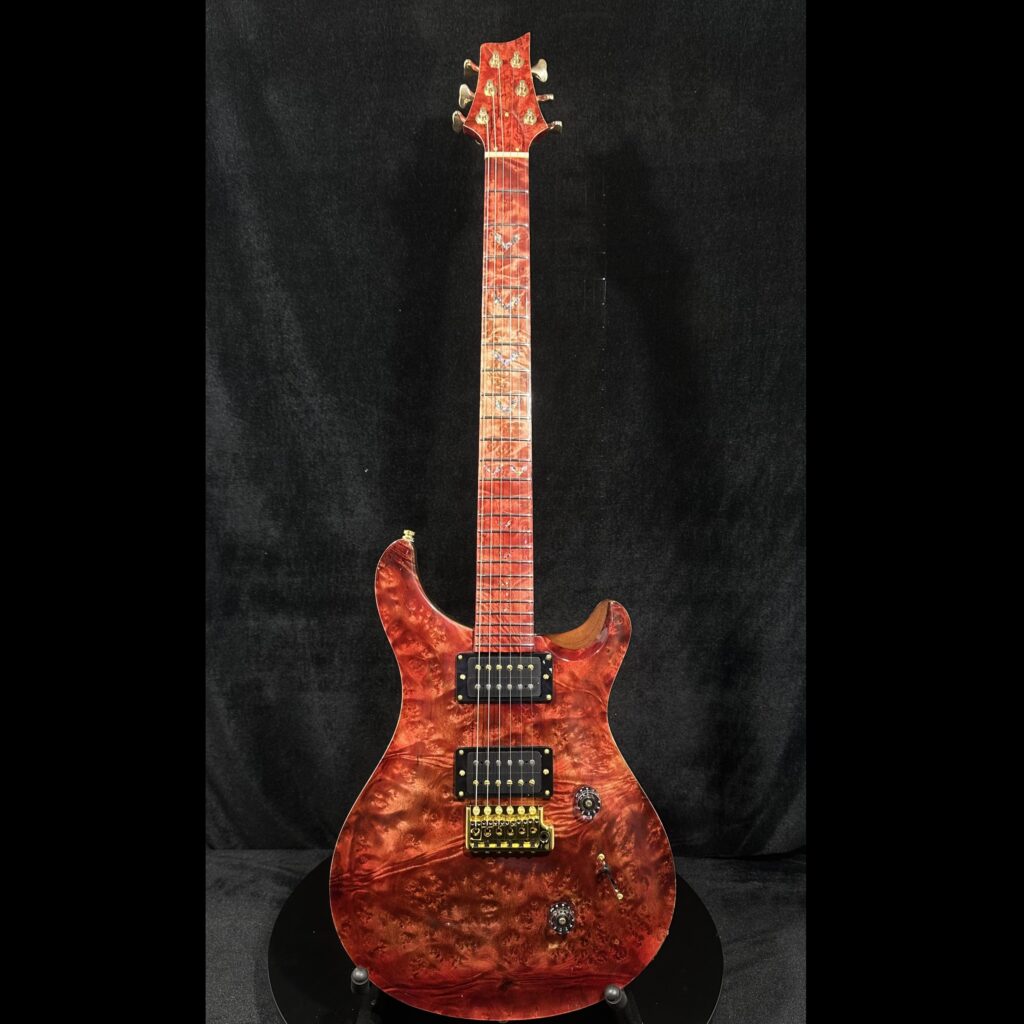 NO.12 Pyro-RS Solid one piece Golden Camphor Burls（Red）