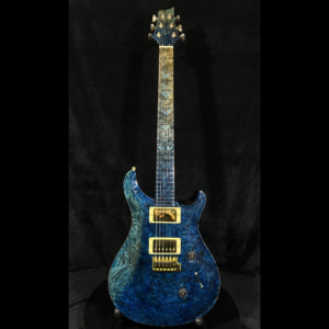 NO.12 Pyro-RS Solid one piece Golden Camphor Burls（blue）