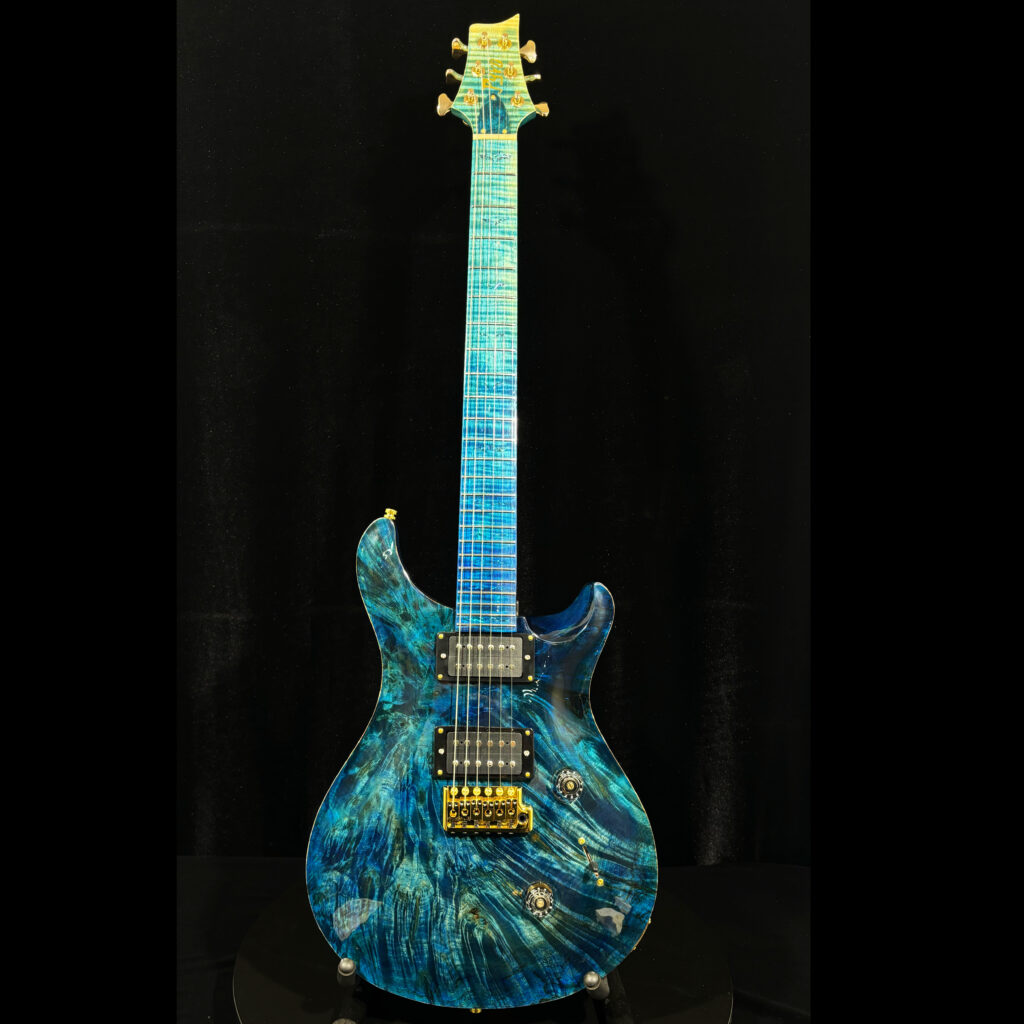 NO.2 Pyro-RS Solid one piece Golden Camphor Burls（Ocean）