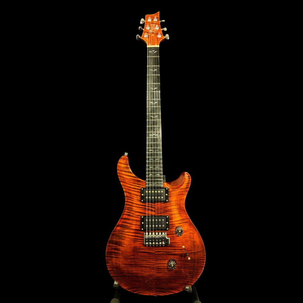 NO.4 Pyro-RS Solid Flame maple top and back, flame maple neck(Orange Tiger)
