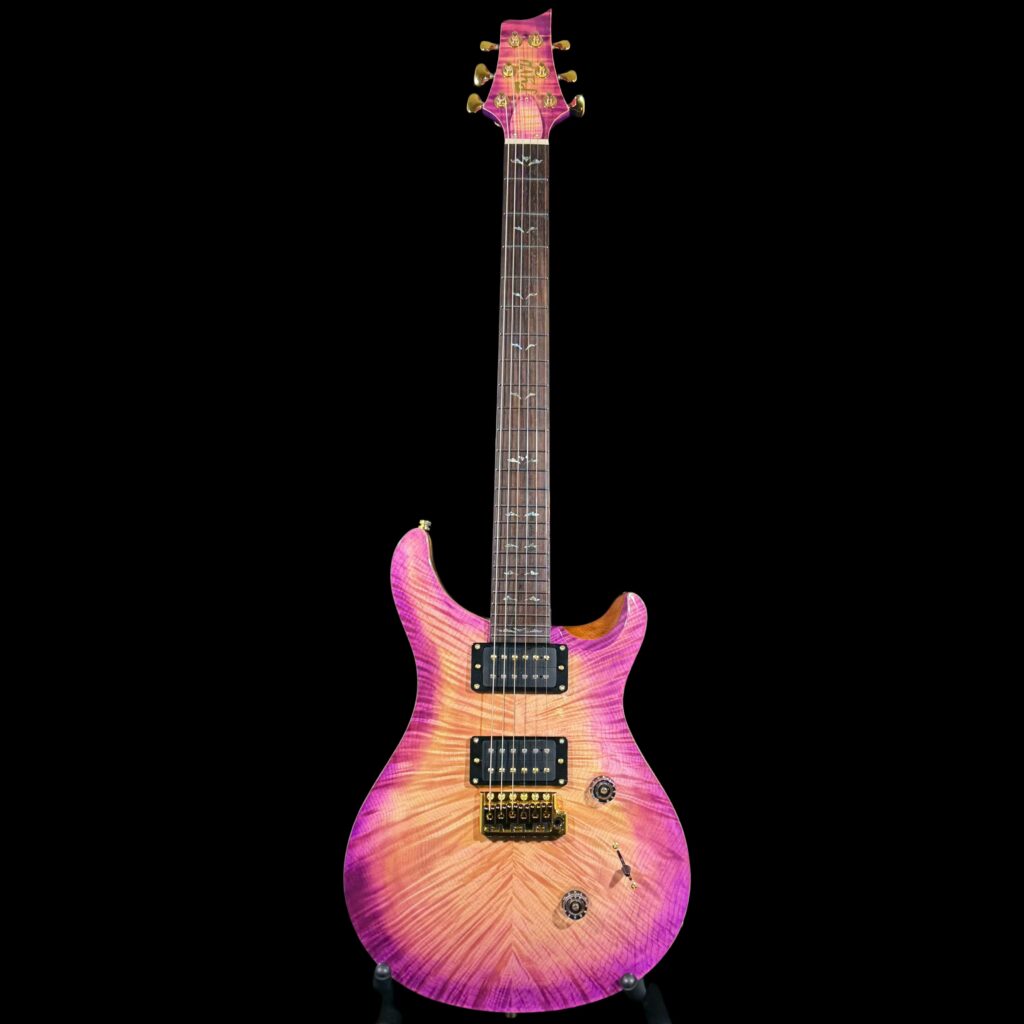 NO.5 Pyro-RS Solid Flame maple top and flame maple Neck(Violet)