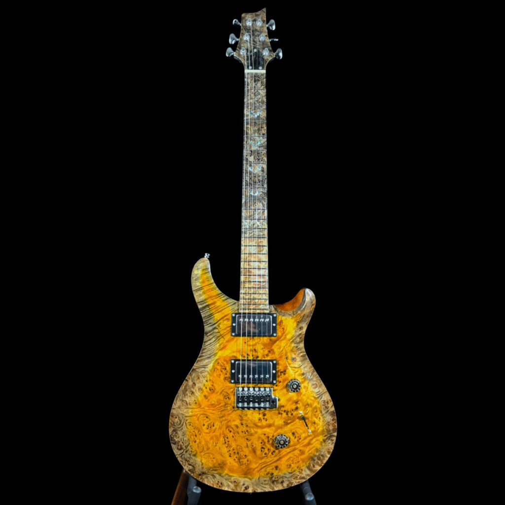NO.2 Pyro-RS Solid one piece Golden Camphor Burls(Passion Fruit Finish)