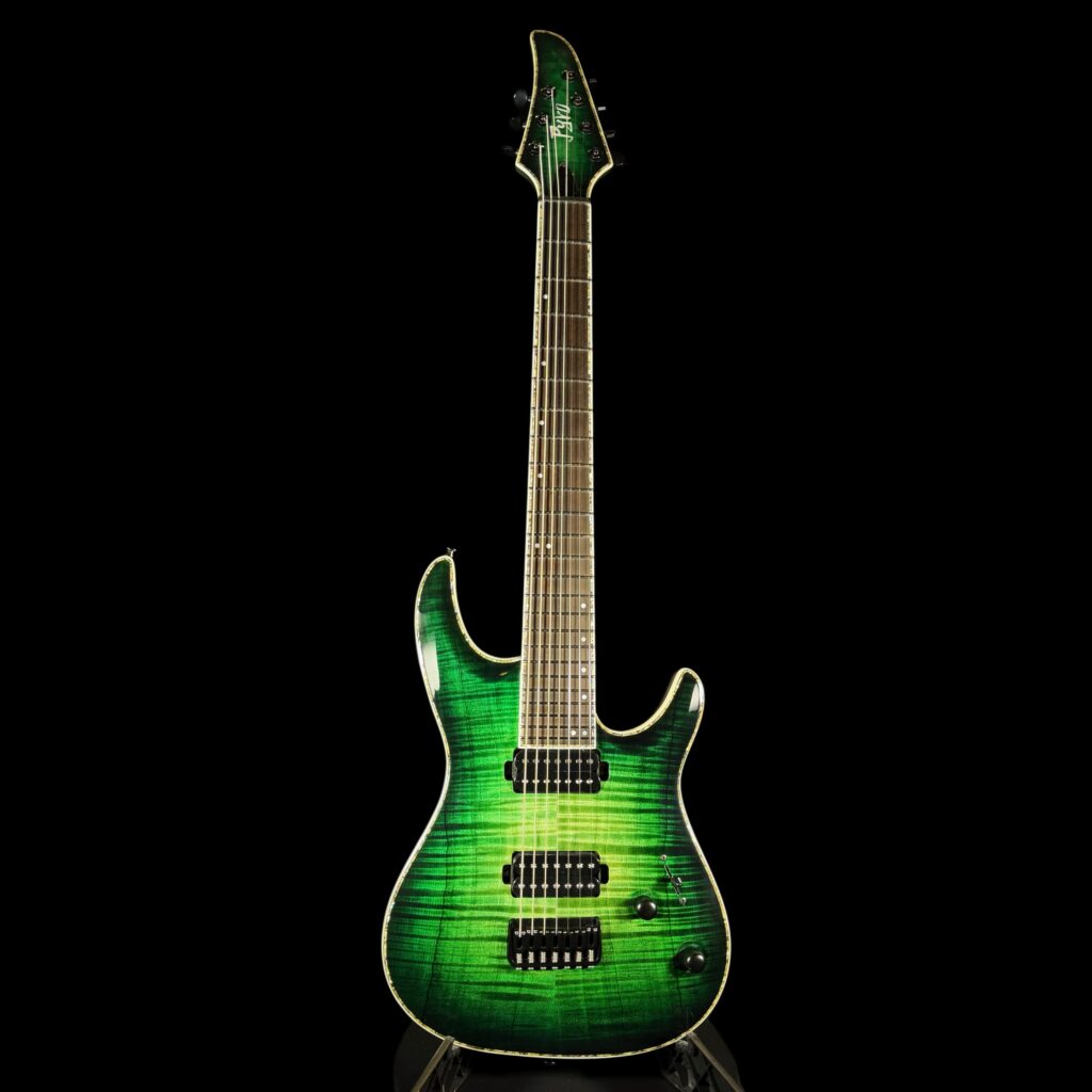 Aurora 7strings neck through guitar