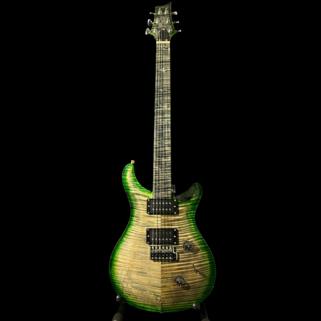 NO.5 Solid Flame Maple Top and neck(Polaris)