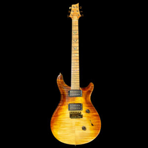 NO.4 Pyro-DC 24 Solid Flame maple top and flame maple Neck(Sunset Boulevard)
