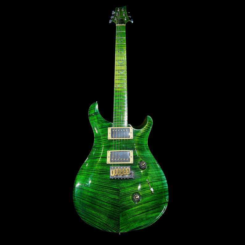 NO.4 Pyro-RS Solid Flame maple top and back; flame maple Neck(Green Goblin)