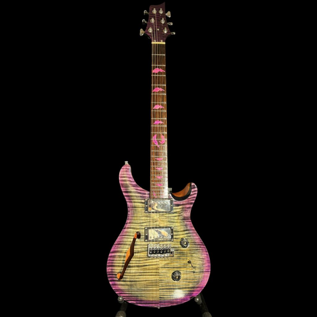 Pyro-RS Semi Hollow Guitar(Purple-Grey)
