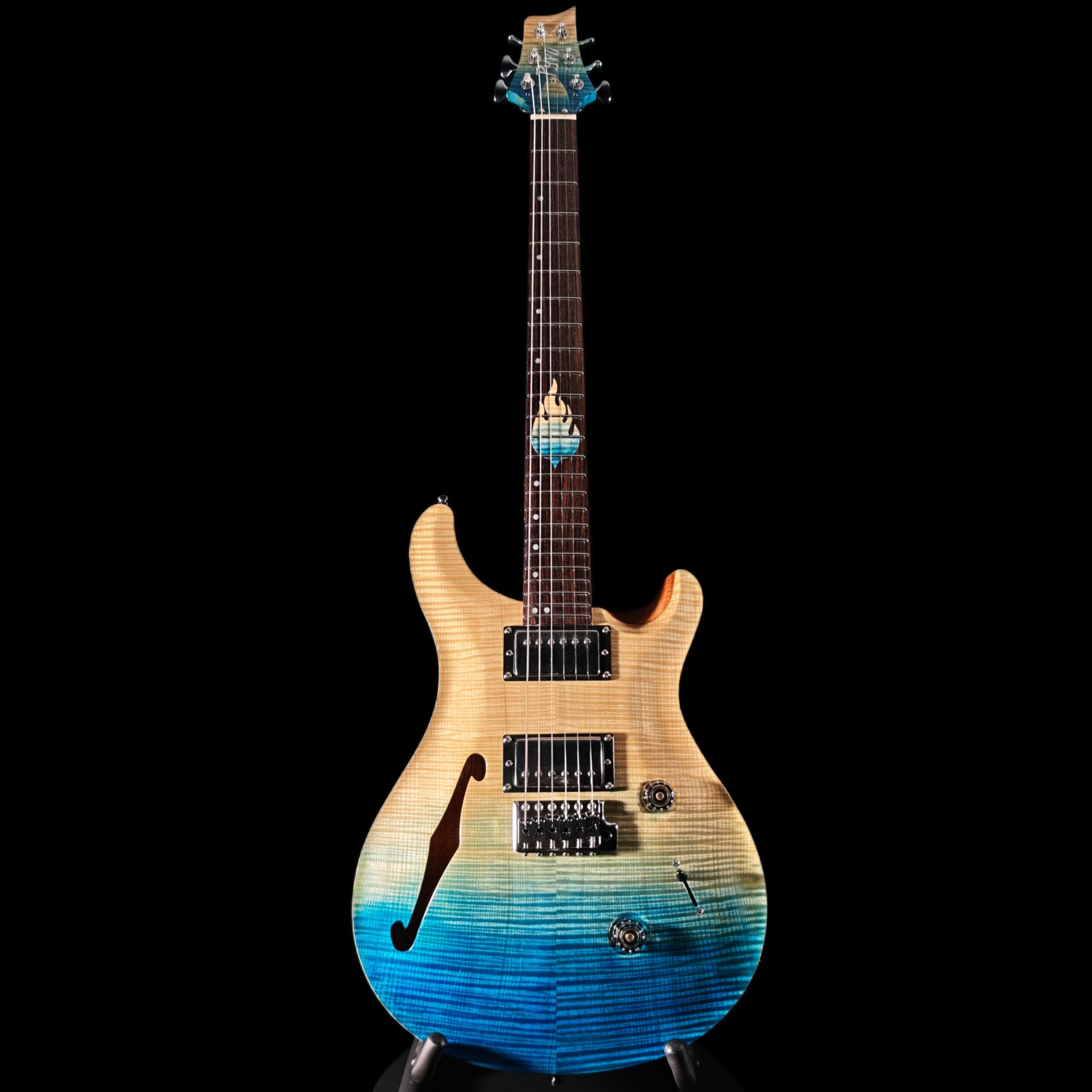 Pyro-DC Semi Hollow Guitar( Sky)