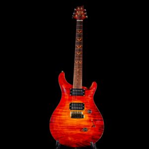 NO.1 Pyro-DC 24 Solid Flame maple top and flame maple Neck(Sunburst)