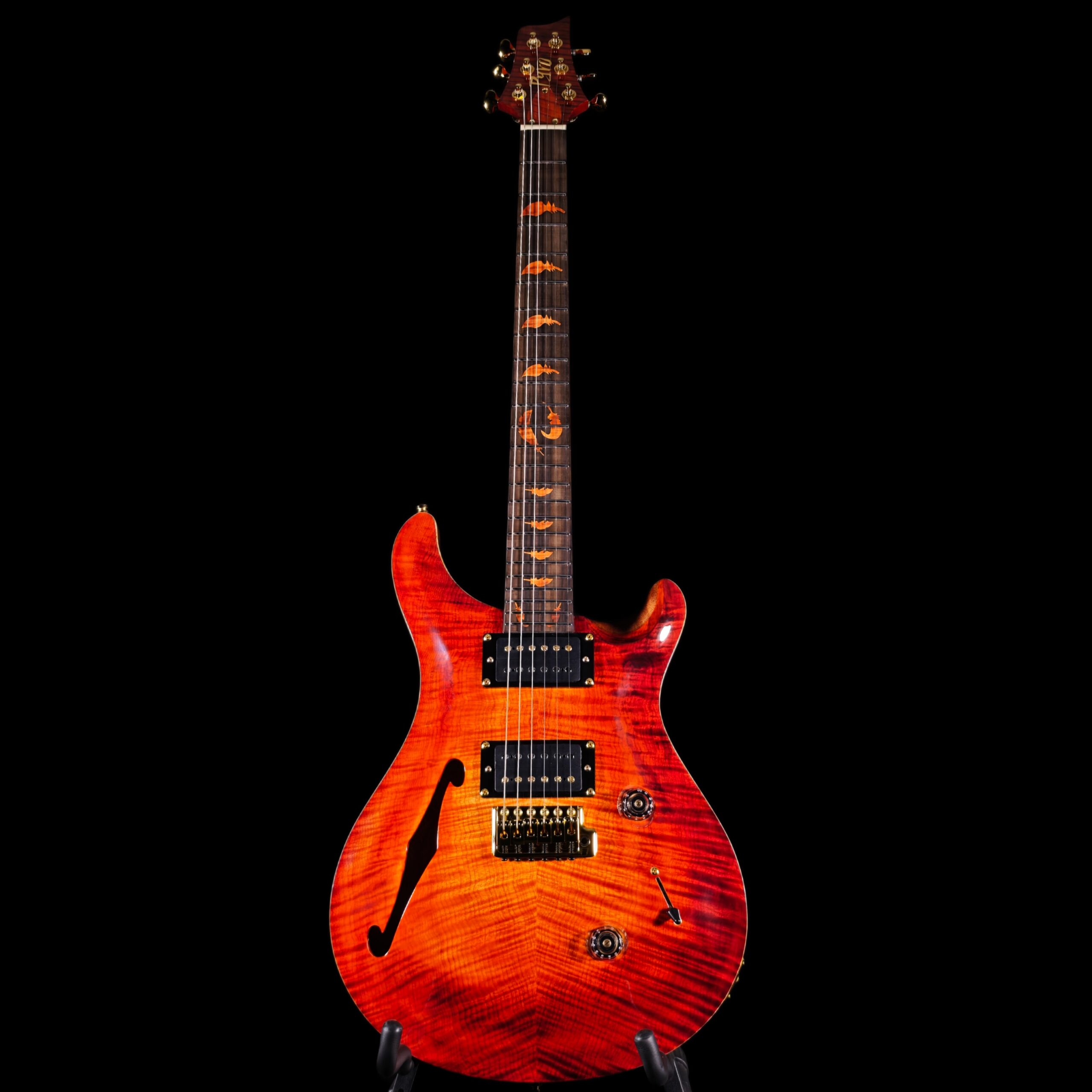 Pyro-DC  Semi Hollow Guitar(Sunfyre Burst）