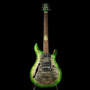 Pyro-DC  Semi Hollow Guitar(Green Bust)